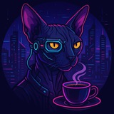 Кофе,Кырник,Киберпанк