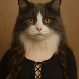 Оля и её кошочки